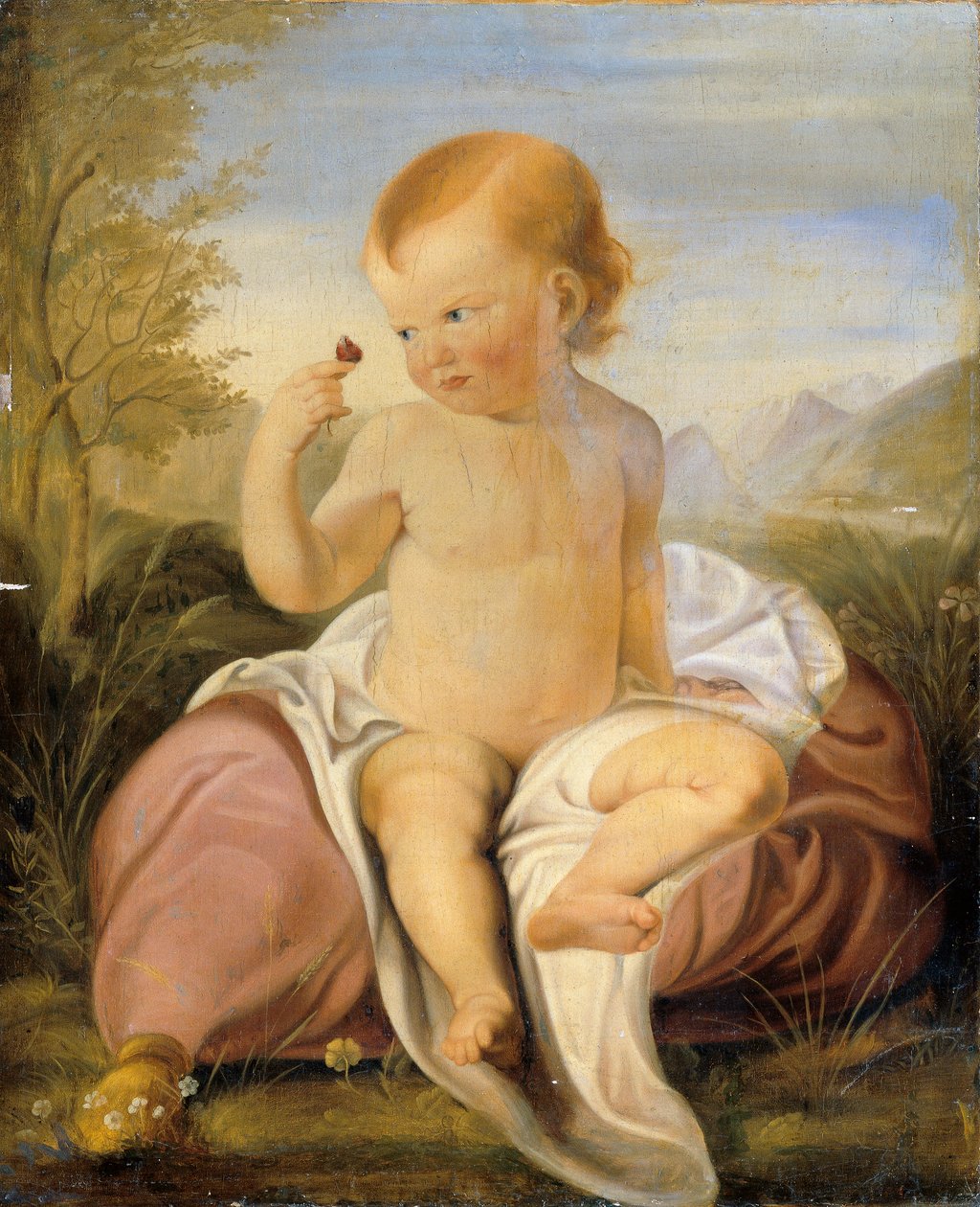 Gyermek édes borsó virág alkotó: Philipp Otto Runge