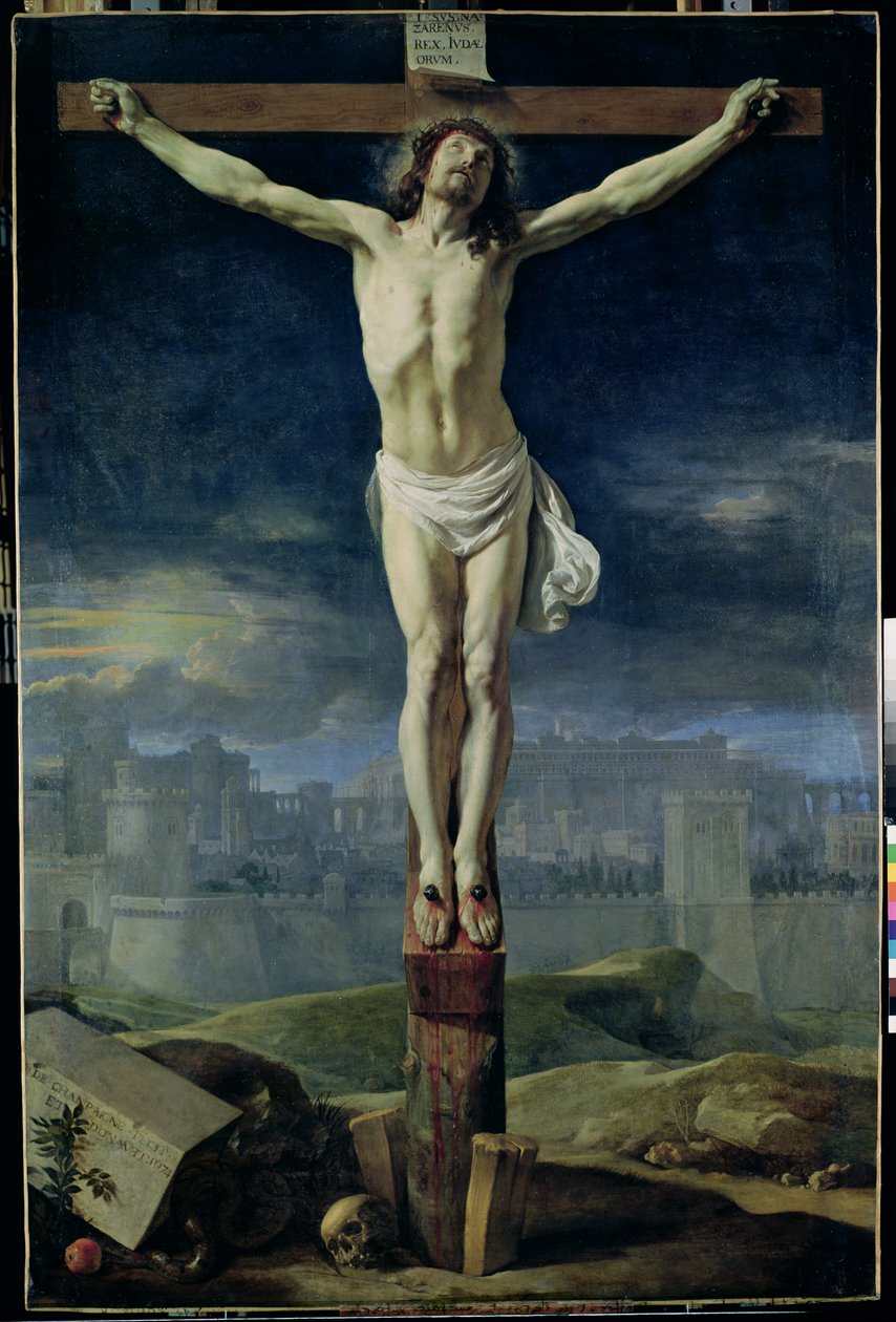 Krisztus a kereszten, 1650 előtt alkotó: Philippe de Champaigne