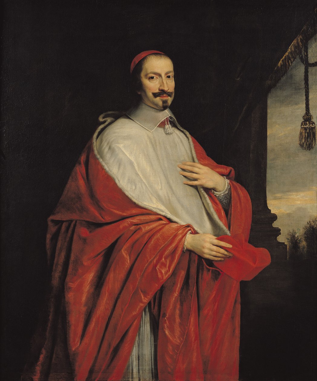 Jules Mazarin (1602-61) portréja alkotó: Philippe de Champaigne