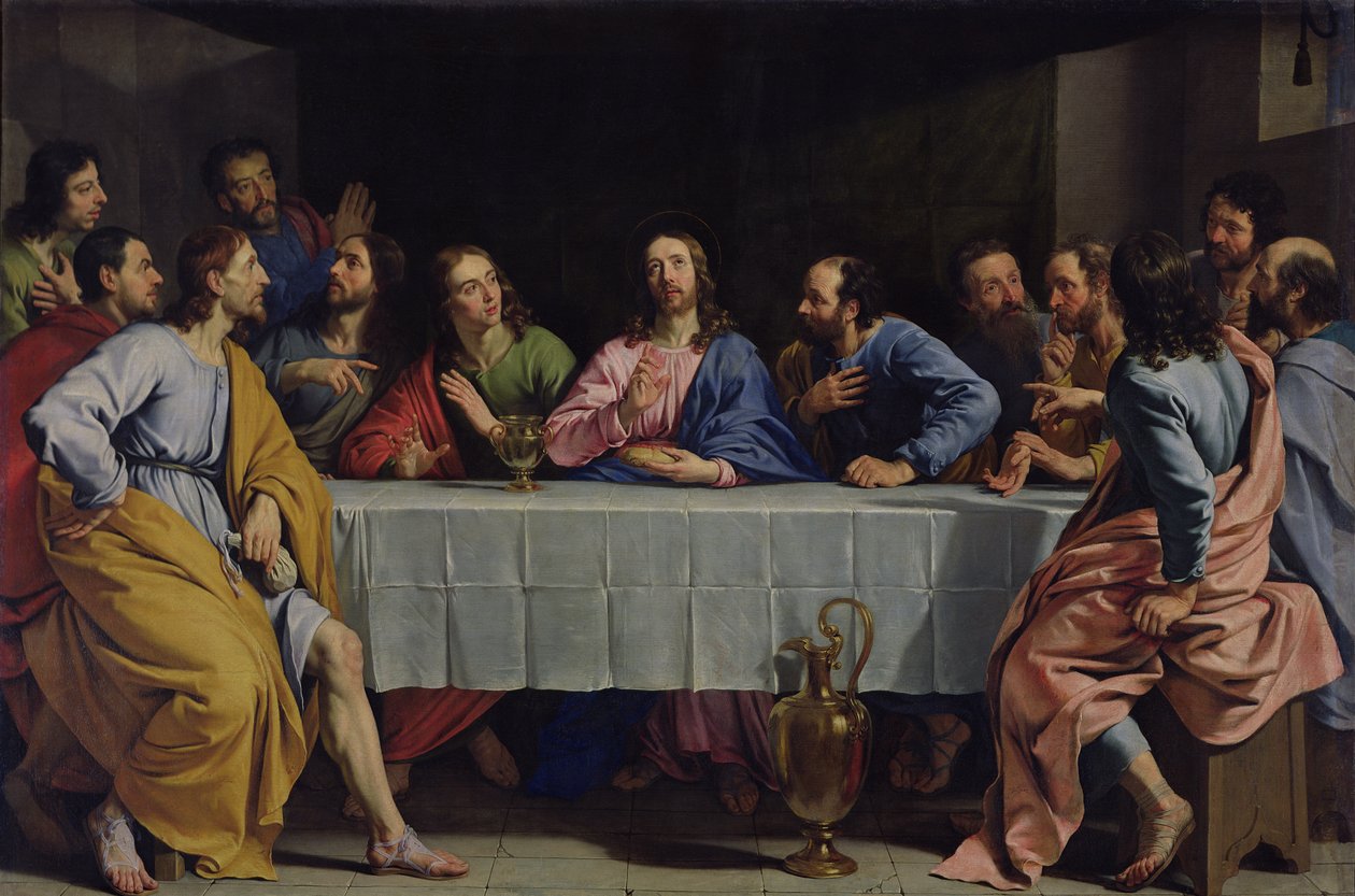 Az utolsó vacsora, 1648 alkotó: Philippe de Champaigne