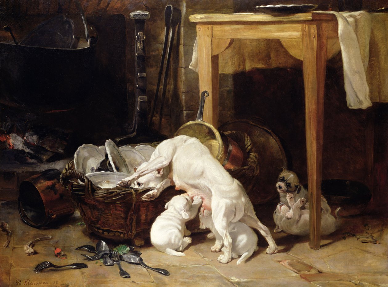 Mindenki magáért, 1864 alkotó: Philippe Rousseau