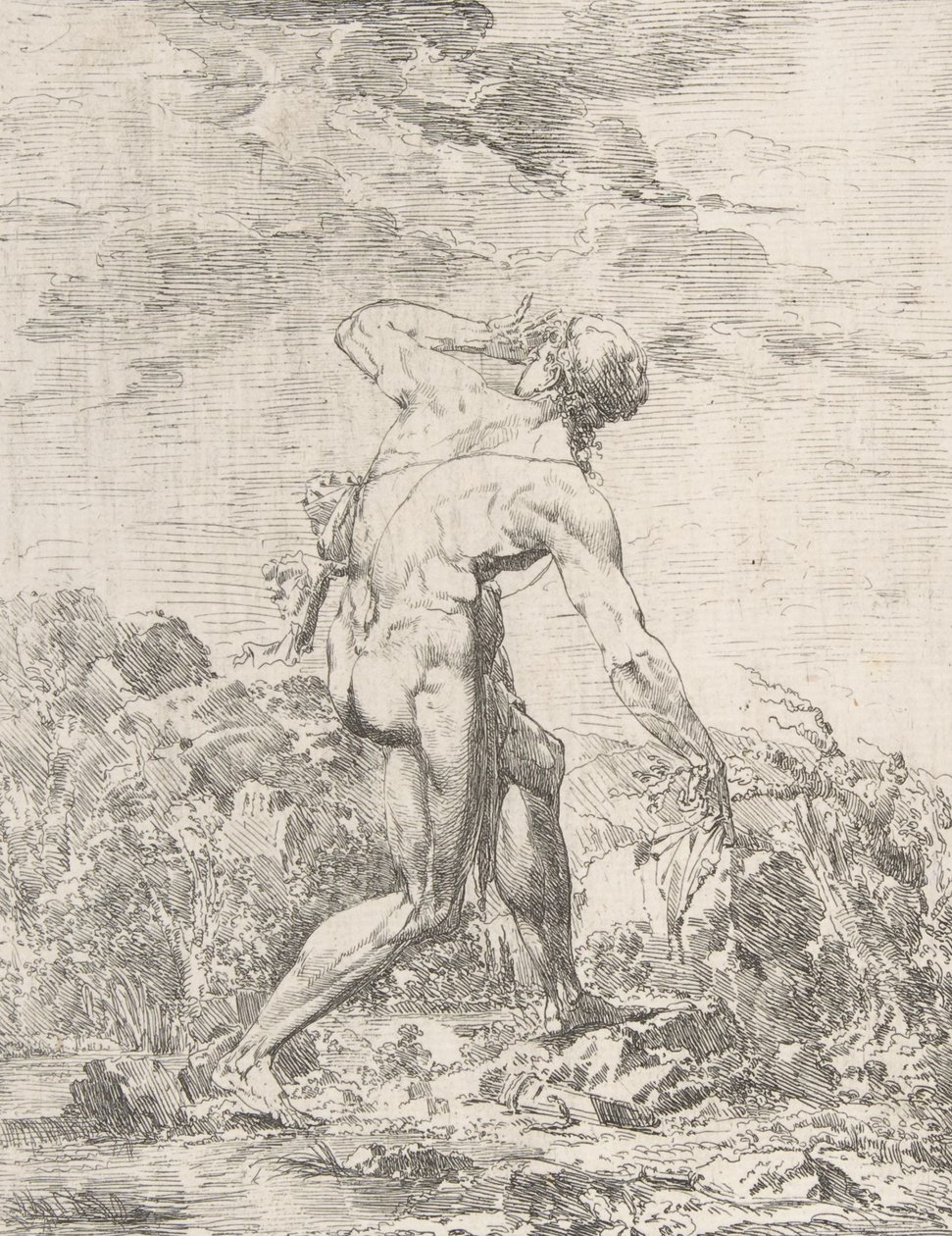 Milo of Croton,.n.d., n.d. alkotó: Philippe Auguste Hennequin