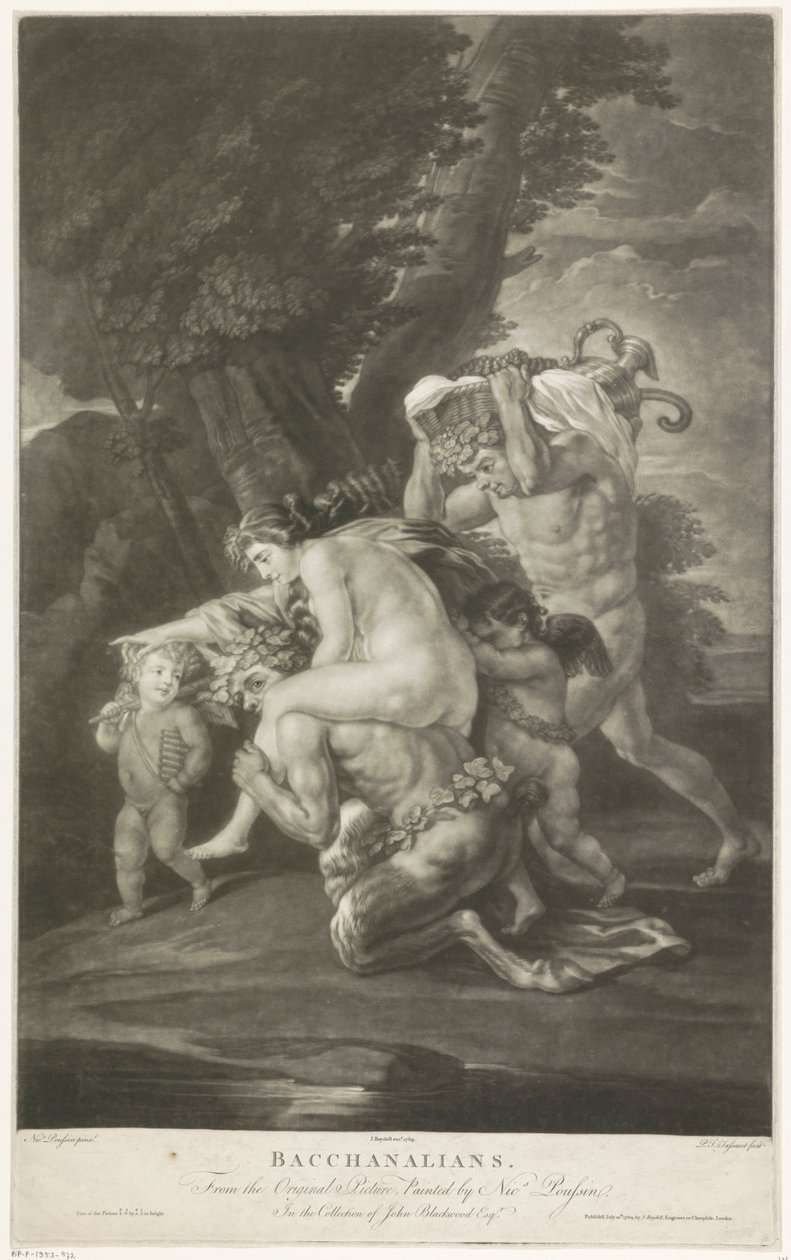 Bacchanten alkotó: Philippe Joseph Tassaert