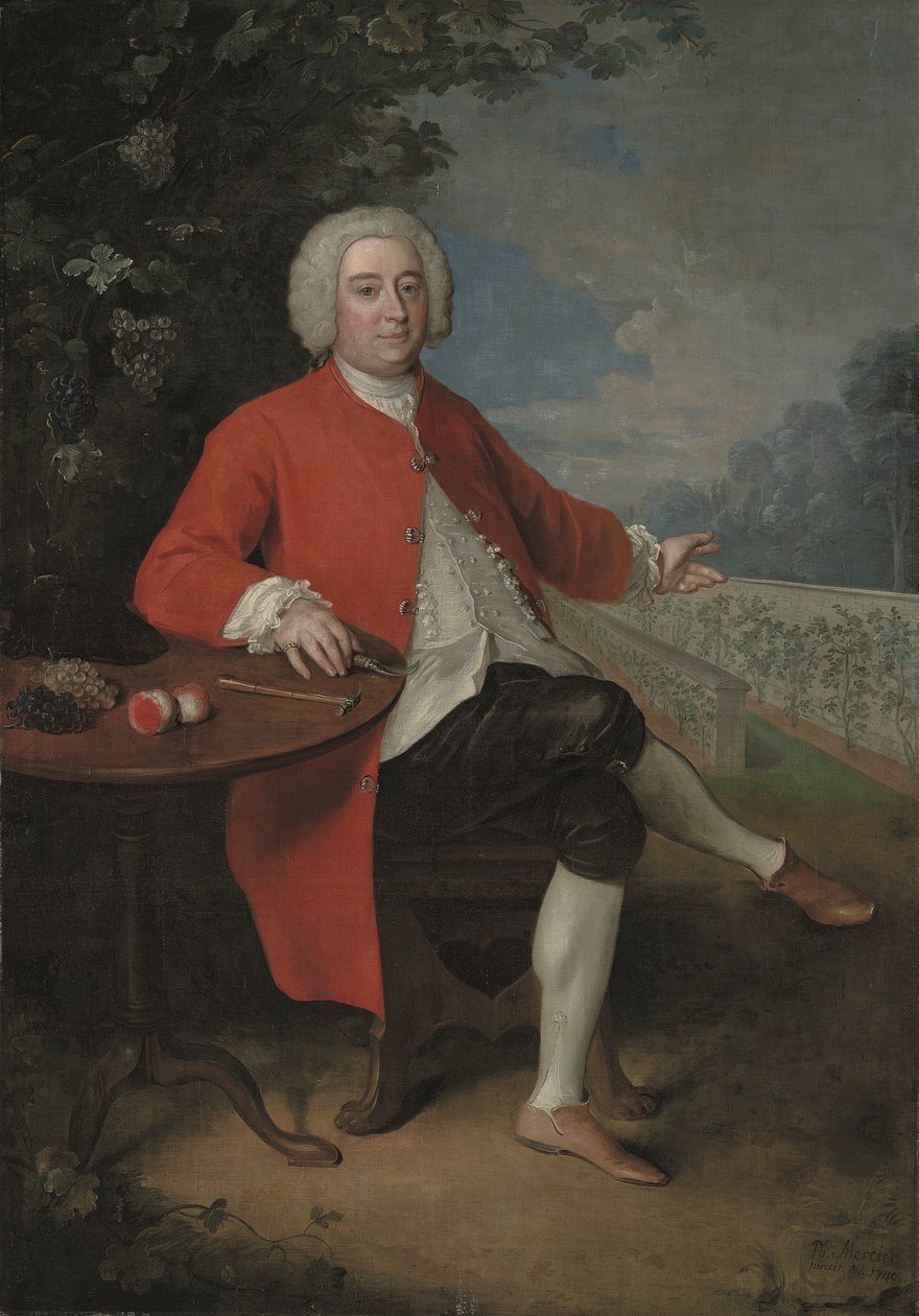 Ralph Crathorne portréja alkotó: Philippe Mercier