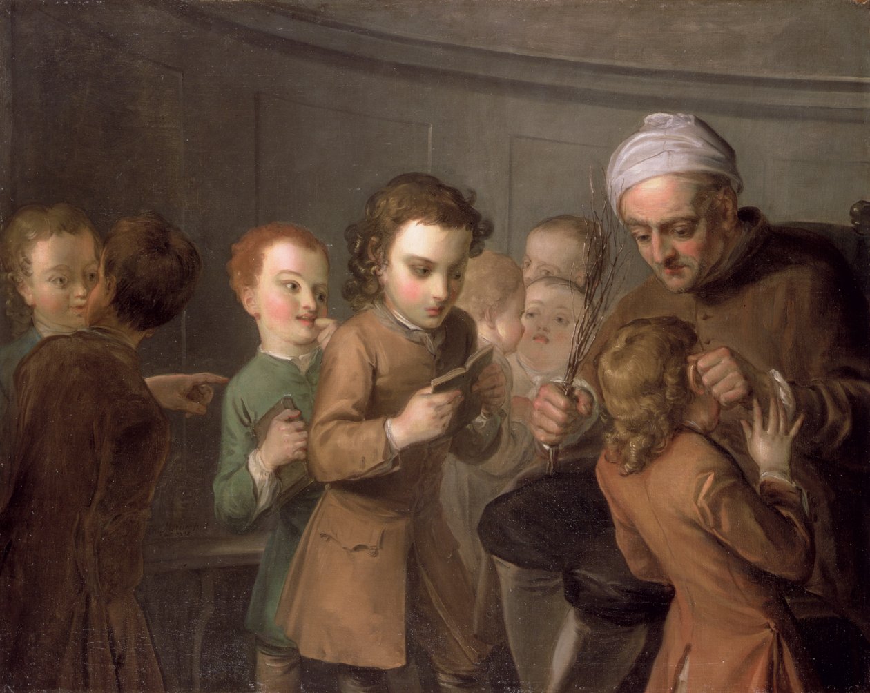 Iskola fiúknak alkotó: Philippe Mercier