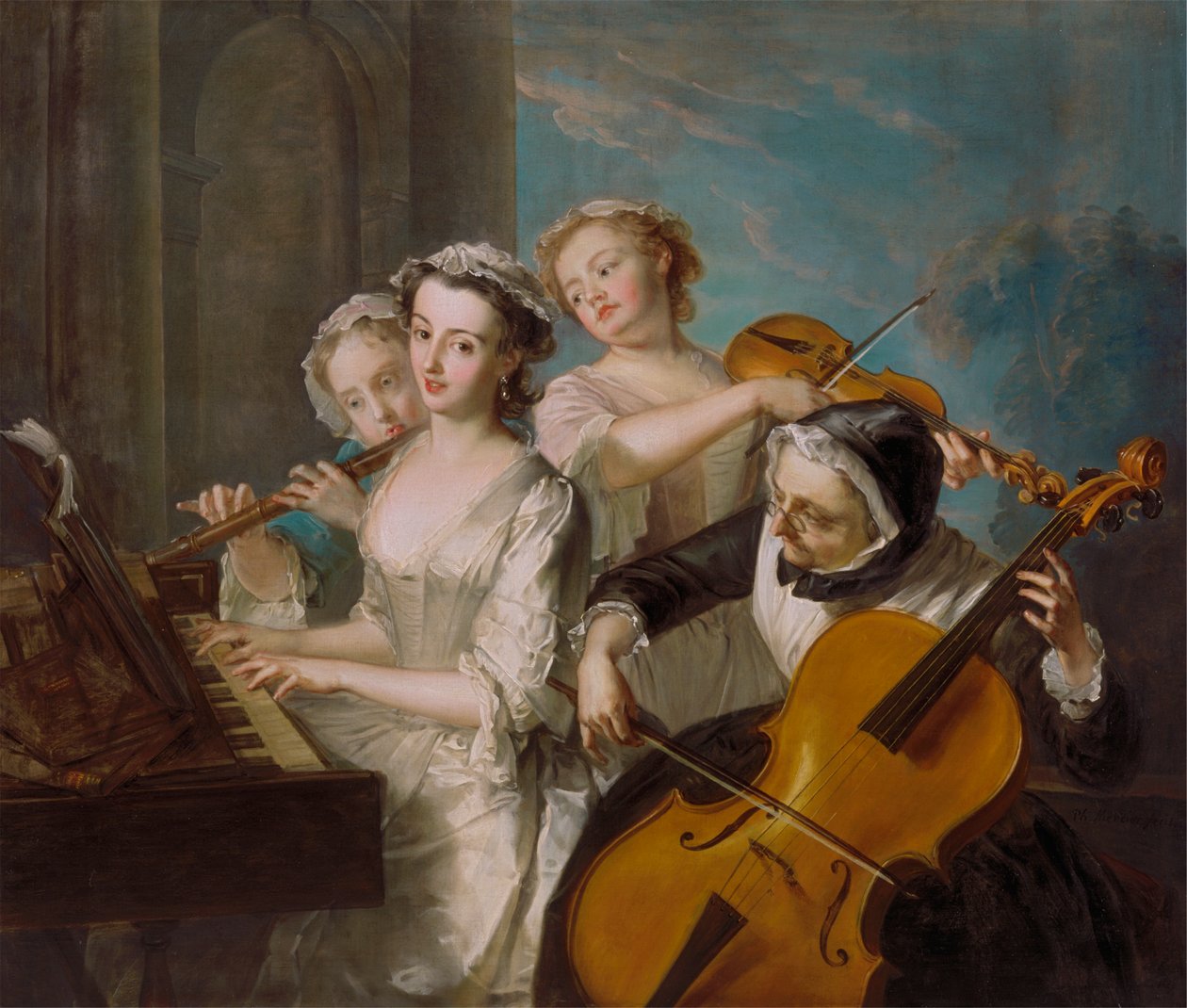 A hallásérzék alkotó: Philippe Mercier