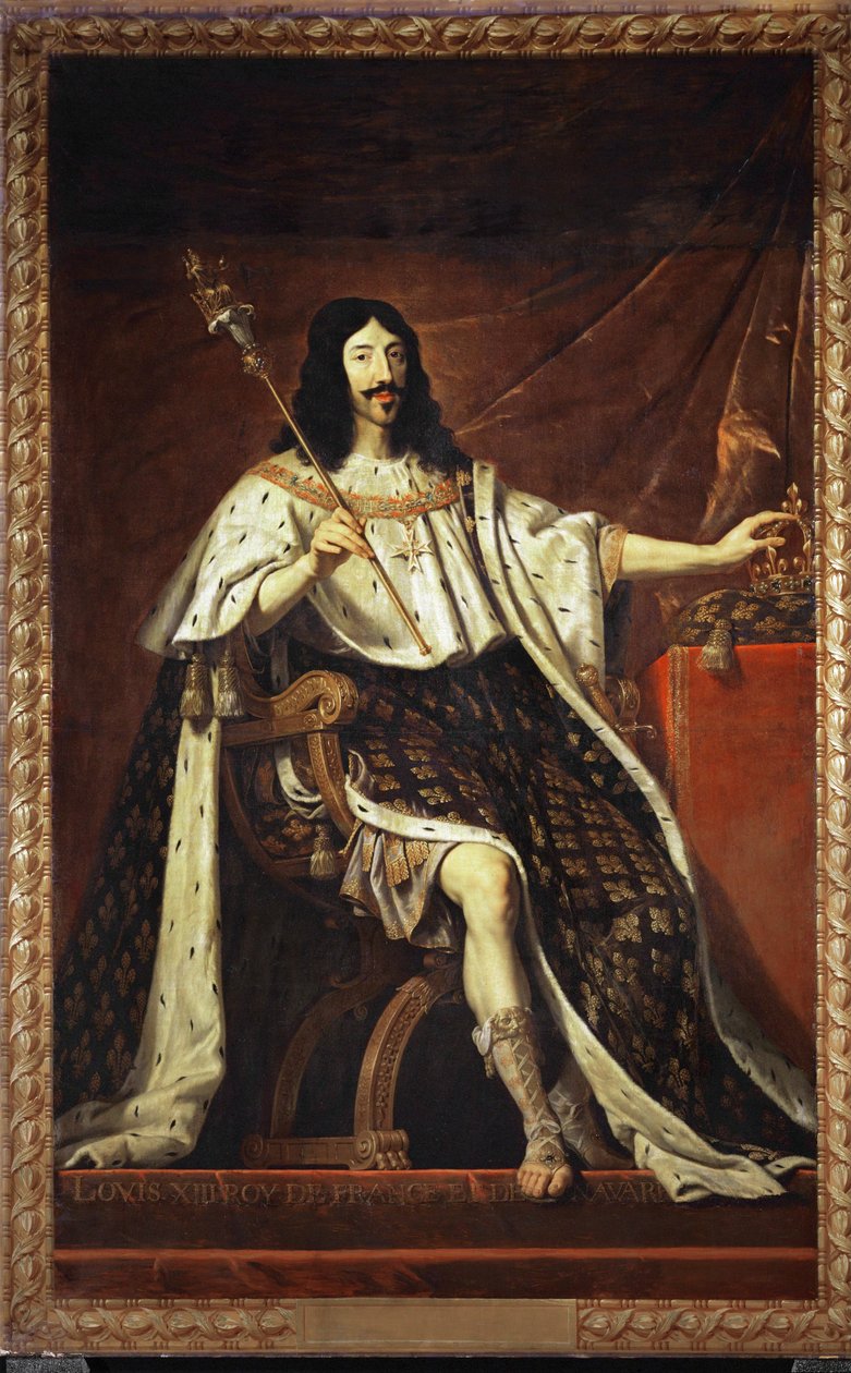 XIII. Lajos, Franciaország királya ... alkotó: Philippe de Champaigne