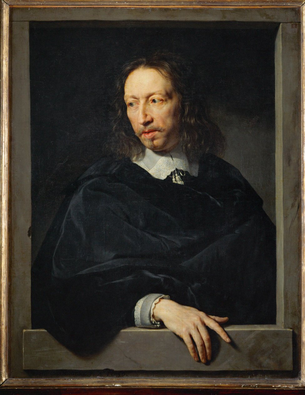 Férfi portré ... alkotó: Philippe de Champaigne