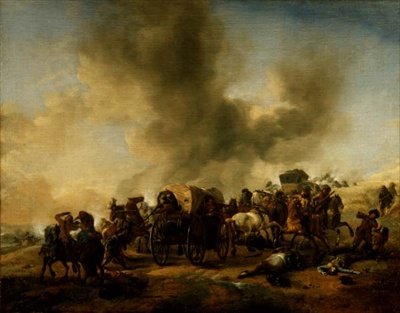 A rajtaütés alkotó: Philips Wouwerman