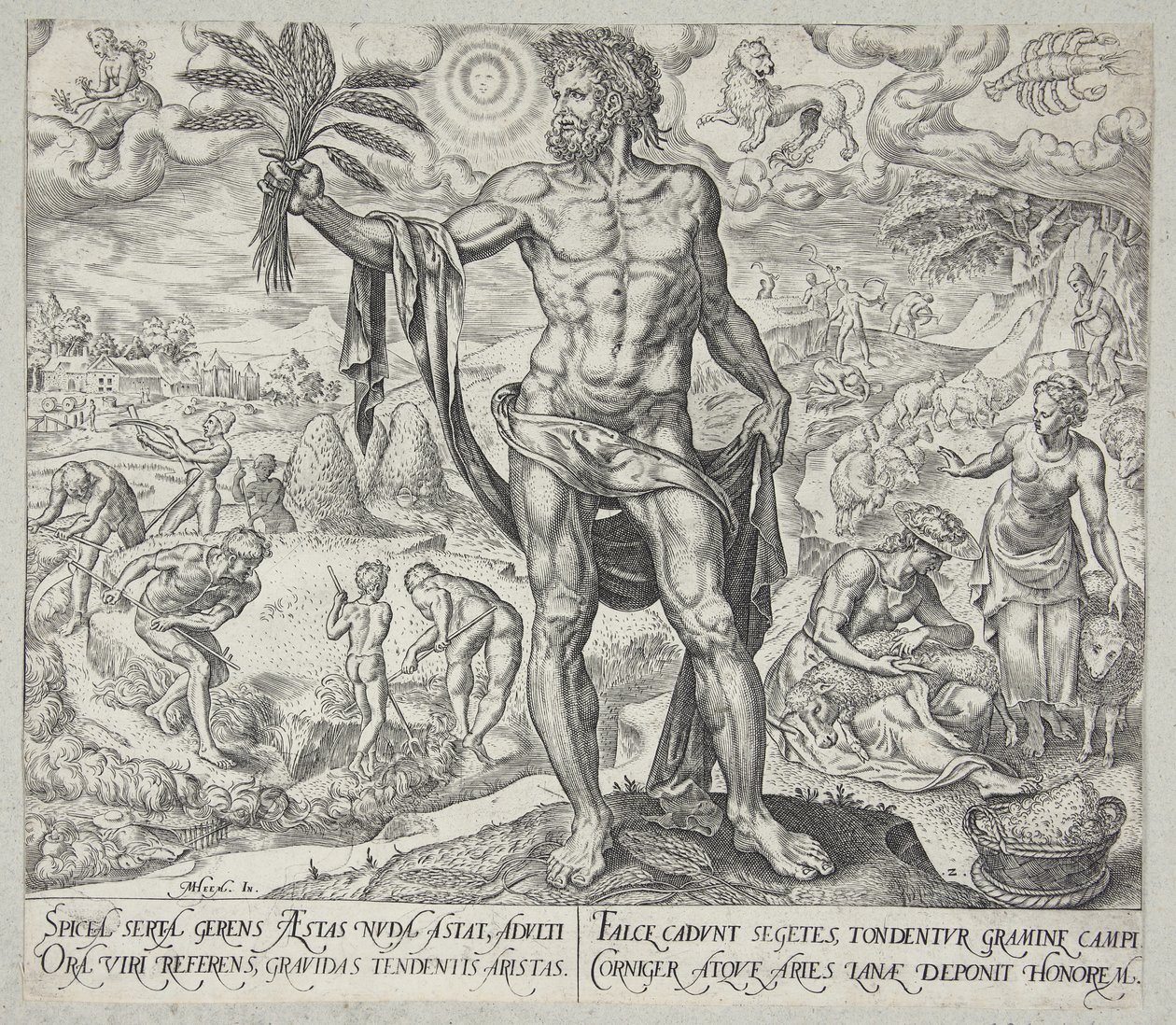 Nyár alkotó: Philips Galle