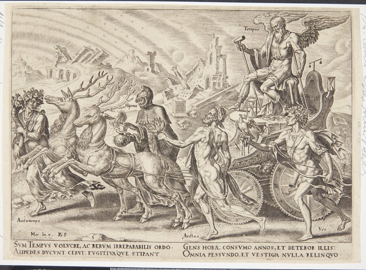 Az idő diadala alkotó: Philips Galle