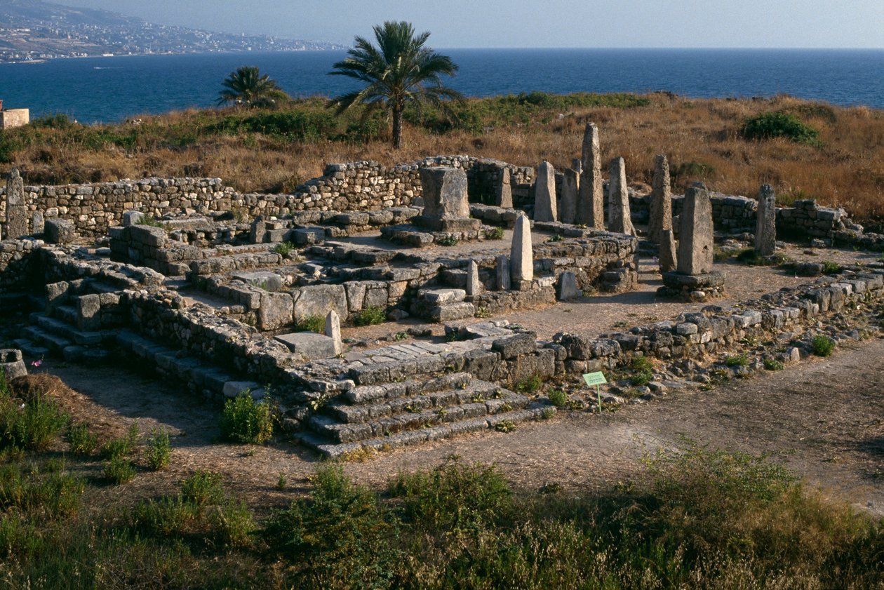 Az obeliszkek temploma alkotó: Phoenician