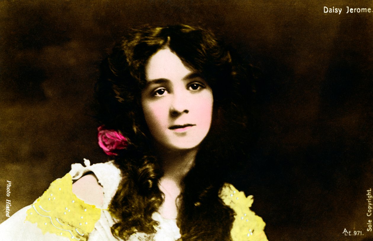 Daisy Jerome, színésznő, XX. század eleje. alkotó: Photo Histed
