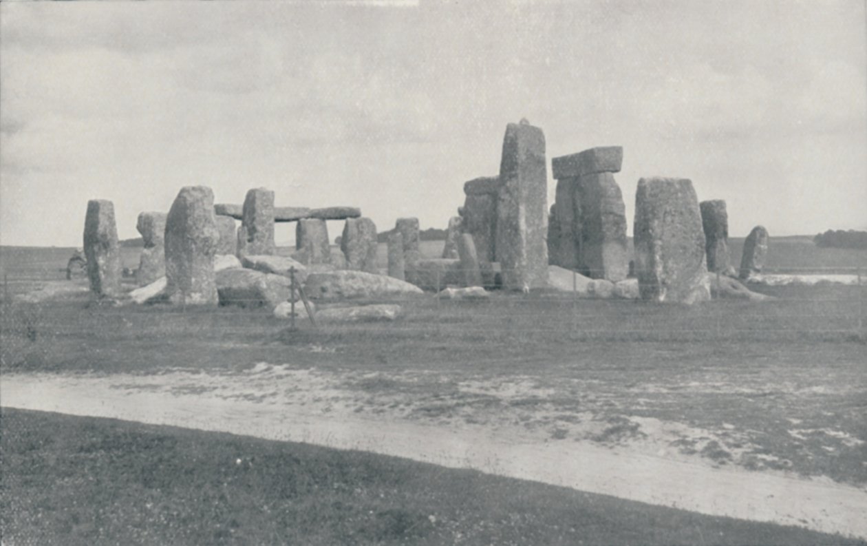 Stonehenge, 1910 alkotó: Photochrom Co Ltd of London