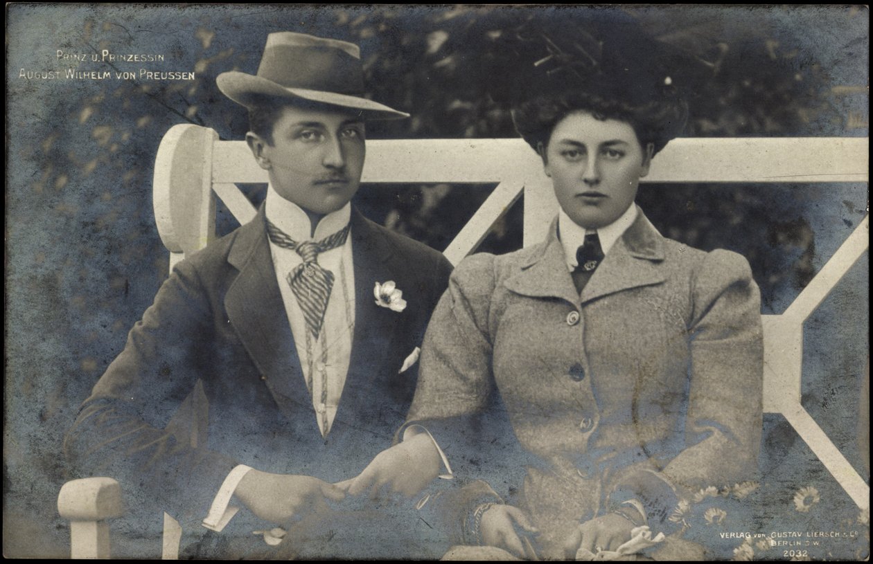 August Wilhelm porosz herceg és hercegnő alkotó: Photographer German