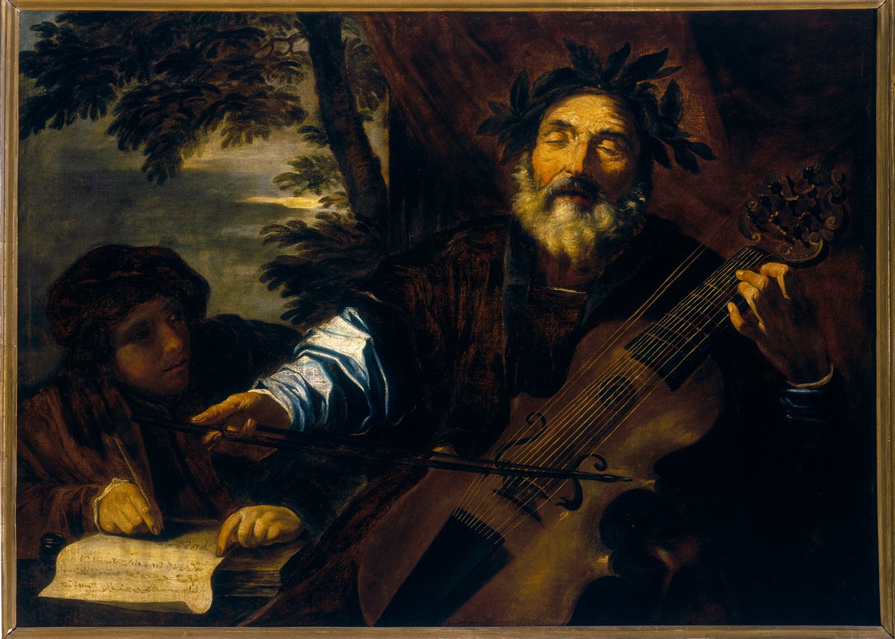 Homérosz alkotó: Pier Francesco Mola