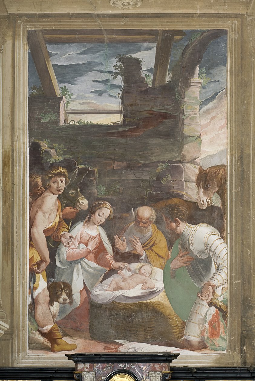 Születés, 1600-10 alkotó: Pier Francesco Morazzone