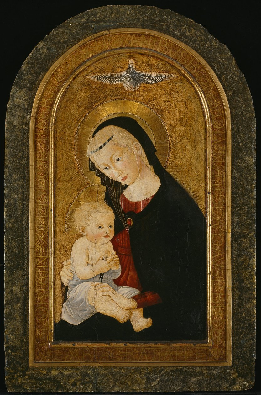 Szűz és gyermeke alkotó: Pier Francesco Fiorentino