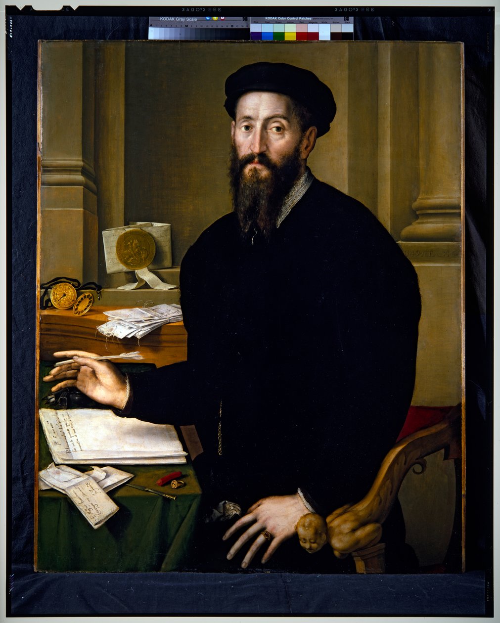 Bartolomeo Compagni portréja alkotó: Pier Francesco Foschi