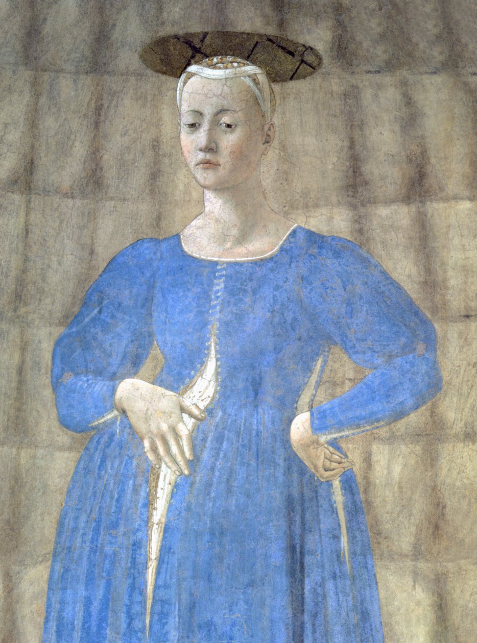 A Madonna del Parto, 1450-70 körül (részlet) (lásd még: 75561, 172471 és 172472) alkotó: Piero della Francesca