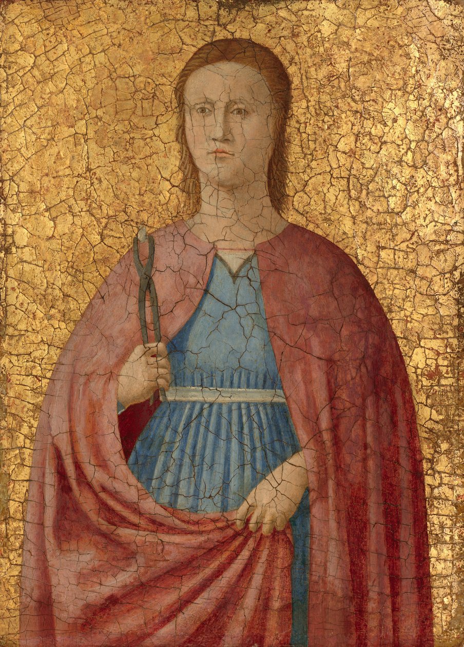 Szent Apollónia, c. 14551460. alkotó: Piero della Francesca