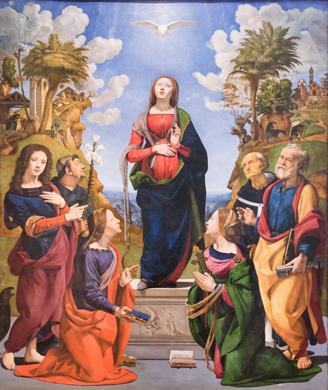 Krisztus megtestesülése alkotó: Piero di Cosimo