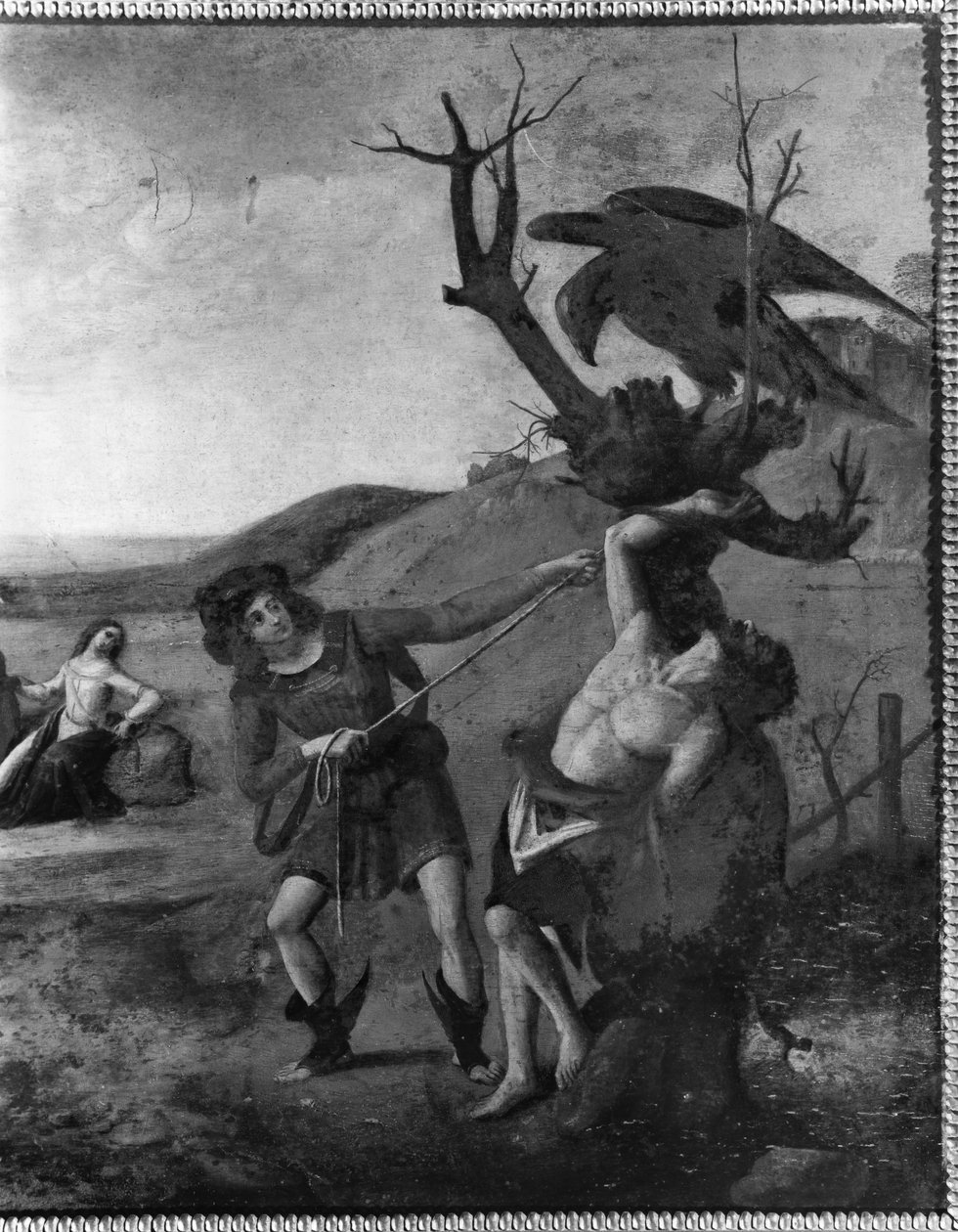 Prométheusz mítosza, 1515 körül (részlet) alkotó: Piero di Cosimo
