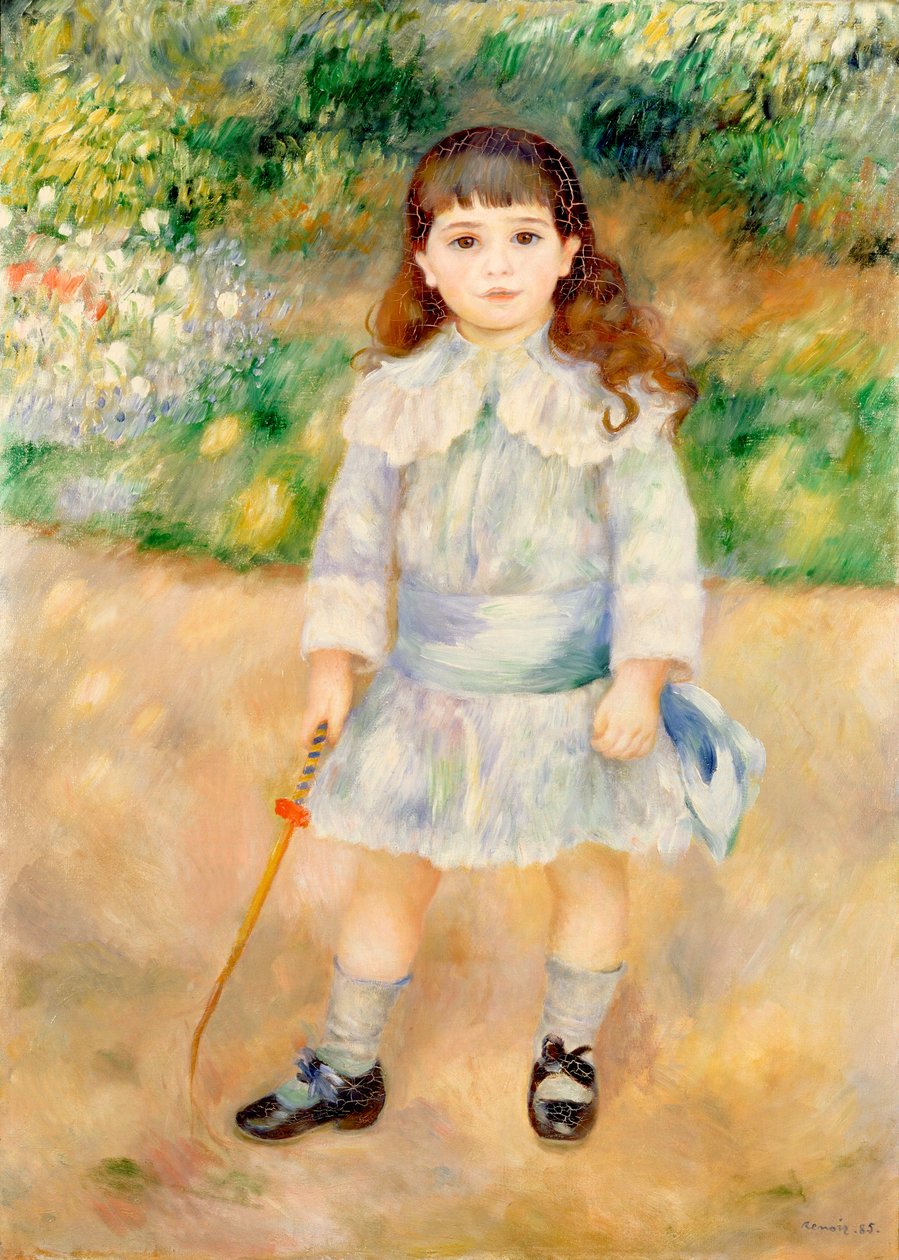 Egy lány ostorral alkotó: Pierre Auguste Renoir
