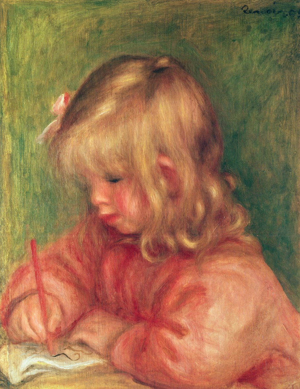 Gyermekrajz, 1905 alkotó: Pierre Auguste Renoir