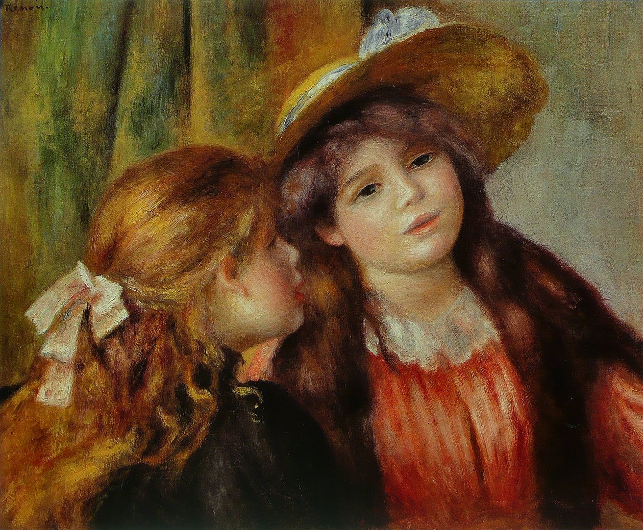 Két lány alkotó: Pierre Auguste Renoir