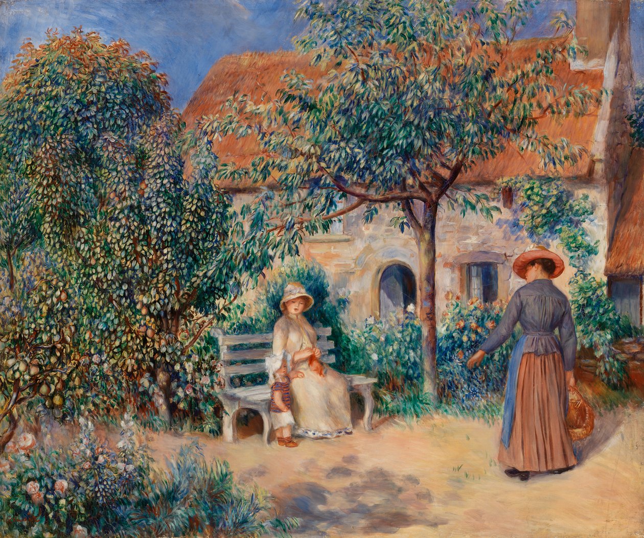 Bretagne -ban alkotó: Pierre Auguste Renoir