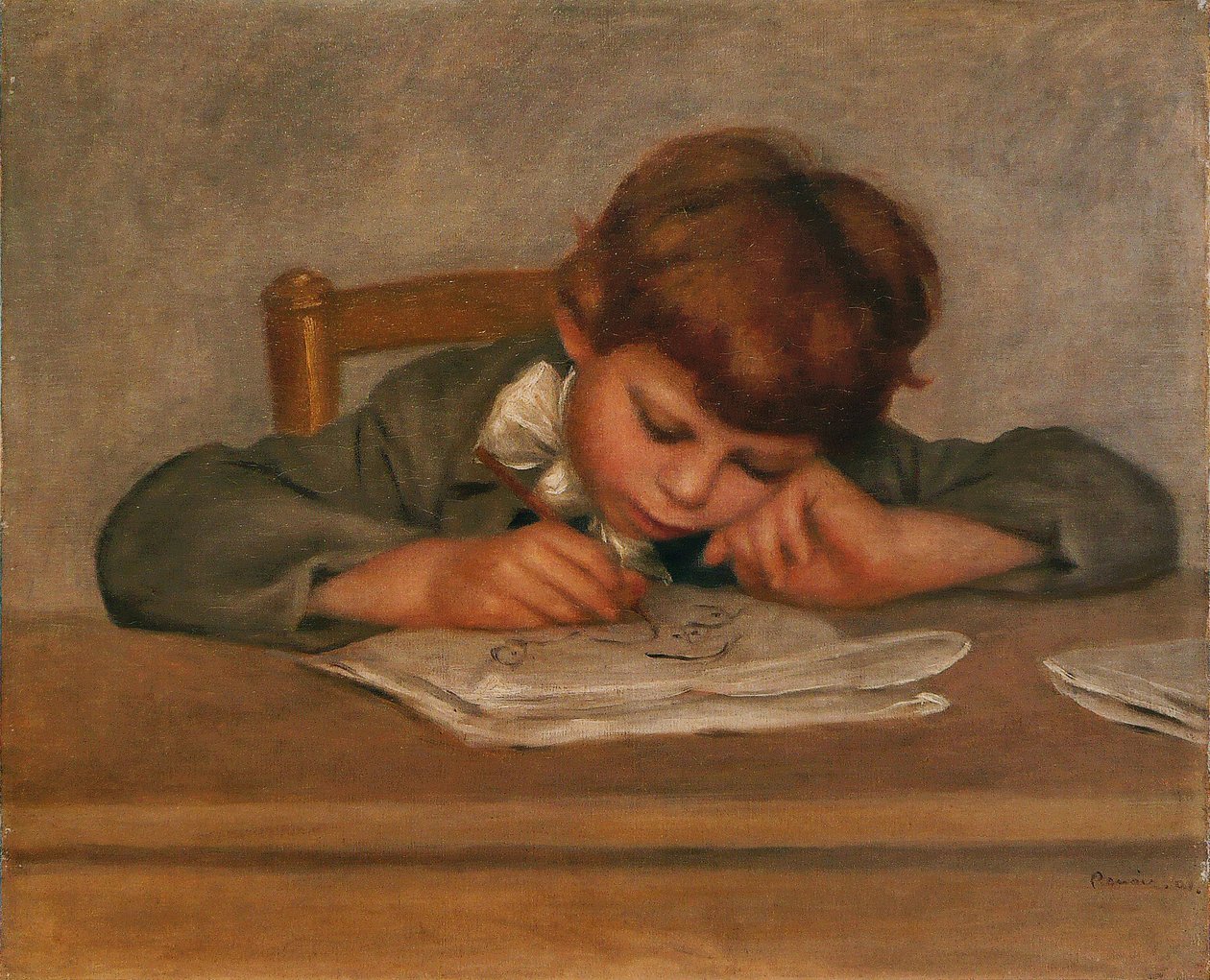 Jean Renoir rajza alkotó: Pierre Auguste Renoir