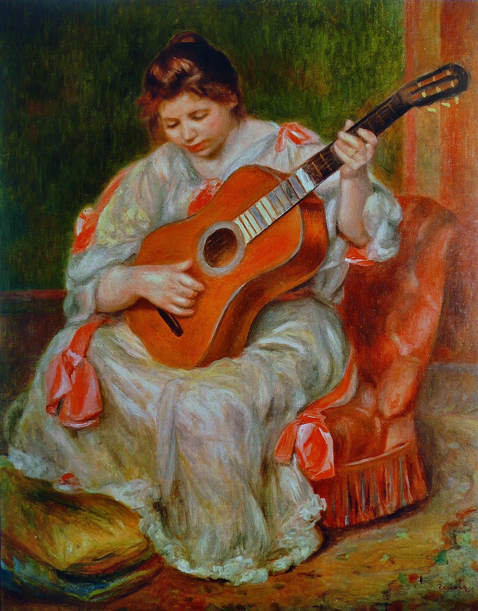 Gitáros alkotó: Pierre Auguste Renoir