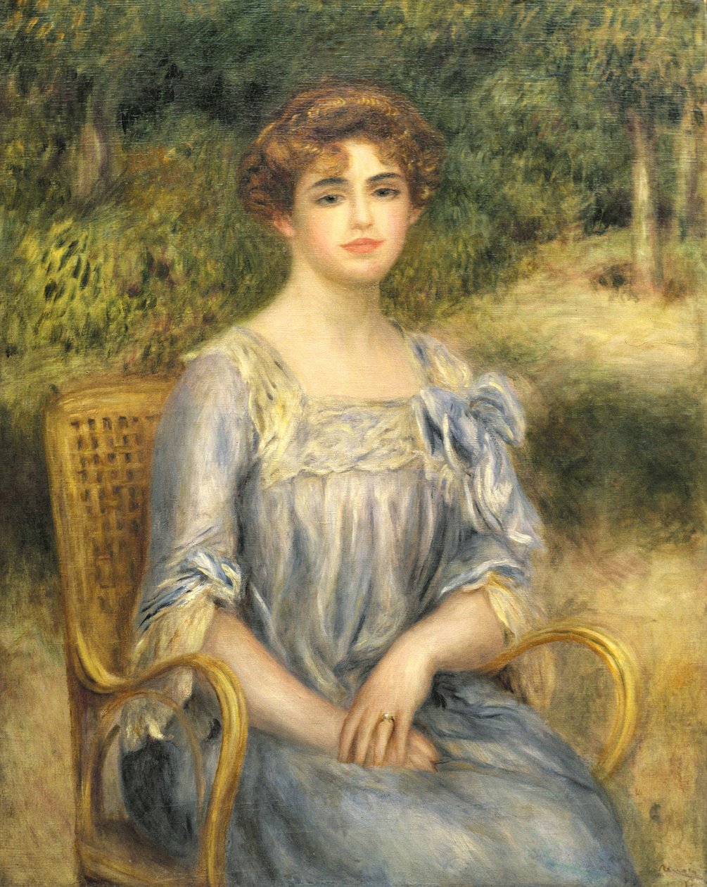 Madame Gaston Bernheim de Villers (1883-1961), 1901 alkotó: Pierre Auguste Renoir