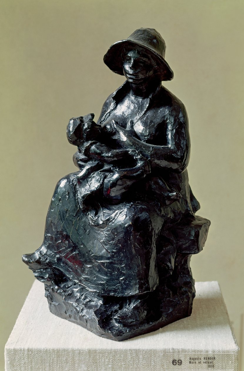 Kismama, 1916 (bronz) alkotó: Pierre Auguste Renoir
