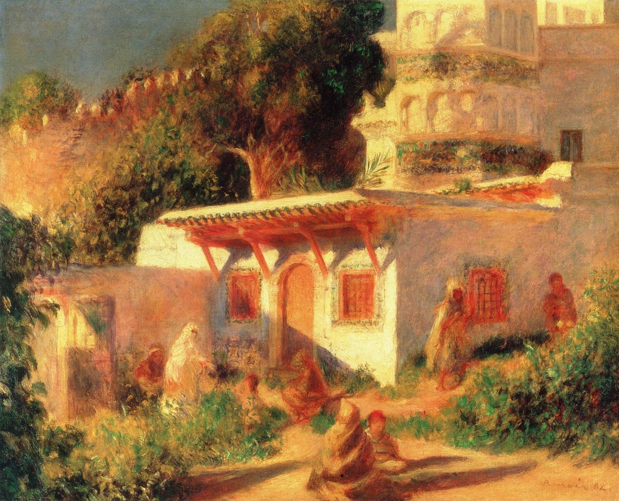 Mecset Algírban alkotó: Pierre Auguste Renoir