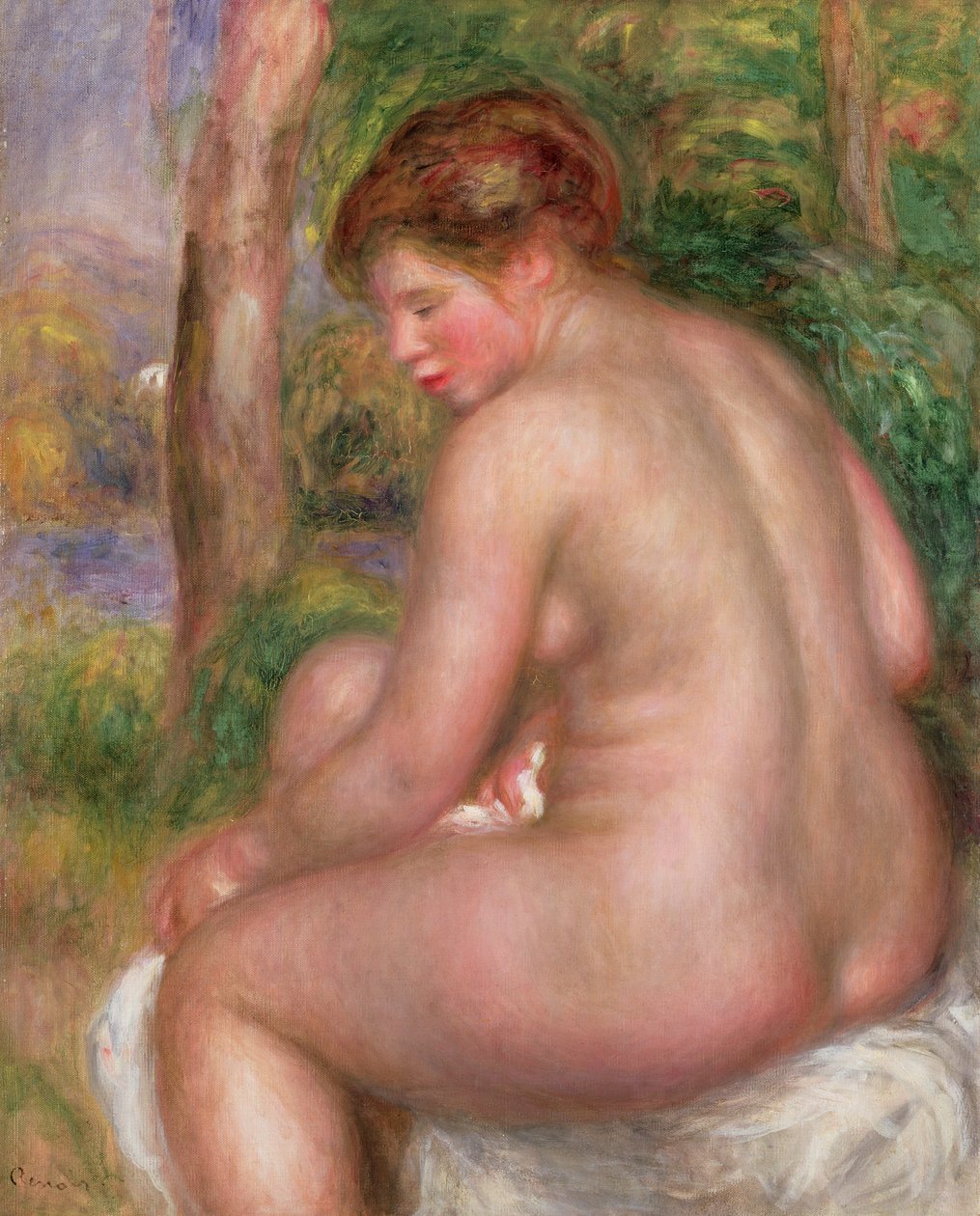 Akt, hátulnézet, 1911 alkotó: Pierre Auguste Renoir