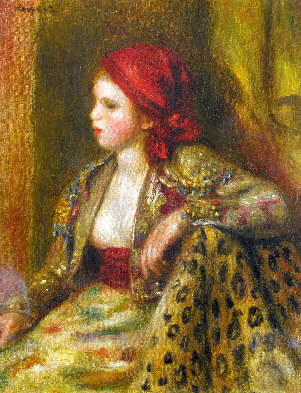Odaliszk alkotó: Pierre Auguste Renoir