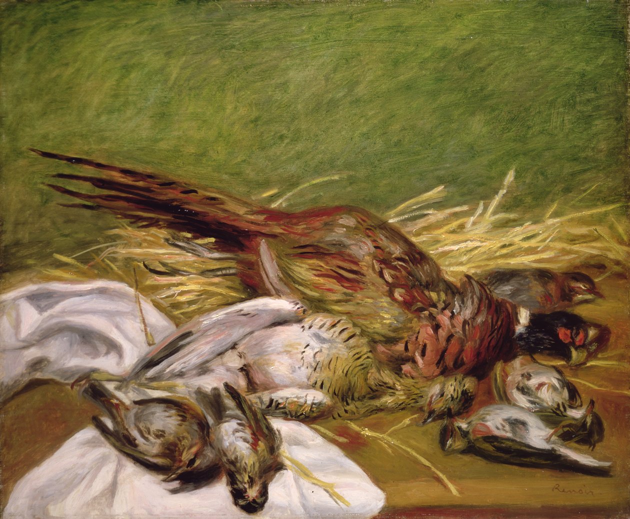 Fácán és rigó, 1902 alkotó: Pierre Auguste Renoir
