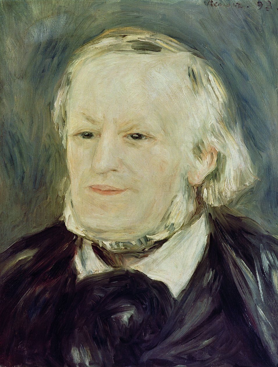 Richard Wagner (1813-83) portréja, 1893 (lásd még 27900) alkotó: Pierre Auguste Renoir