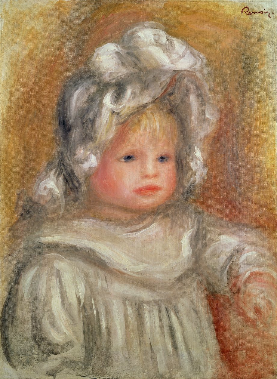 Egy gyermek portréja alkotó: Pierre Auguste Renoir