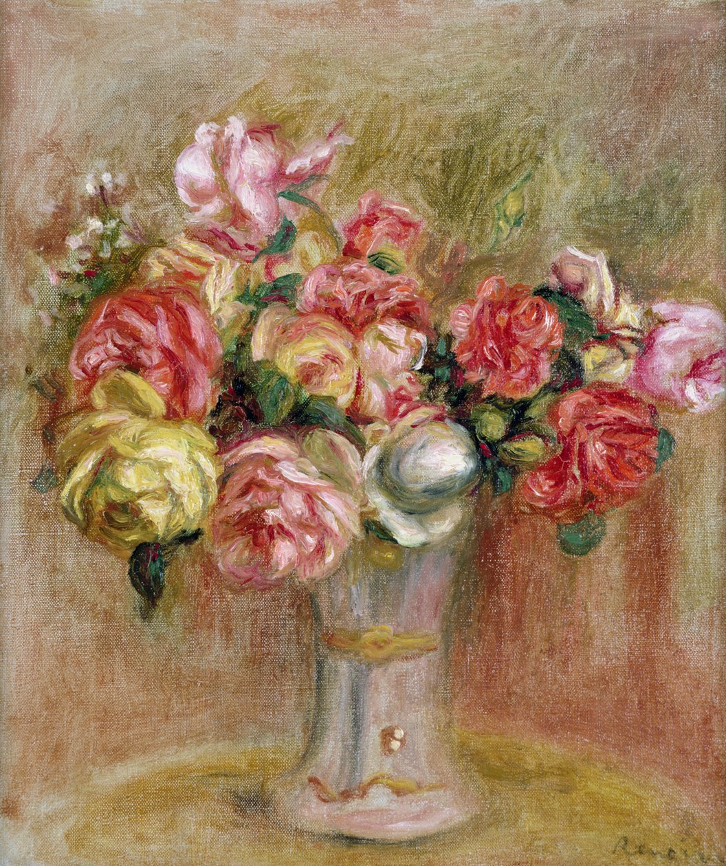 Rózsák Sevres vázában alkotó: Pierre Auguste Renoir