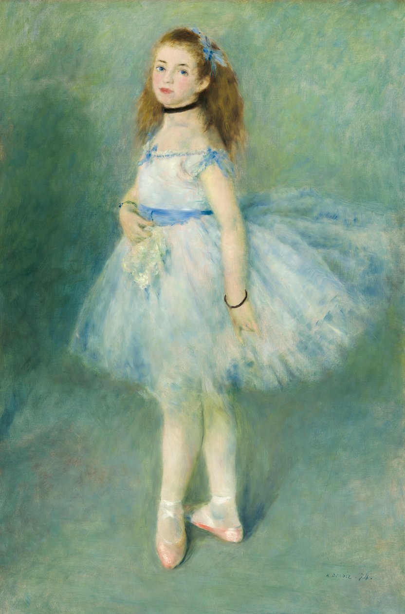 A táncos, 1874 alkotó: Pierre Auguste Renoir