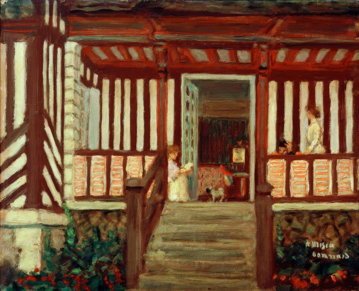 La Maison de Misia (veranda) alkotó: Pierre Bonnard