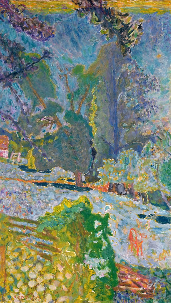 Normandiai táj, 1920 alkotó: Pierre Bonnard