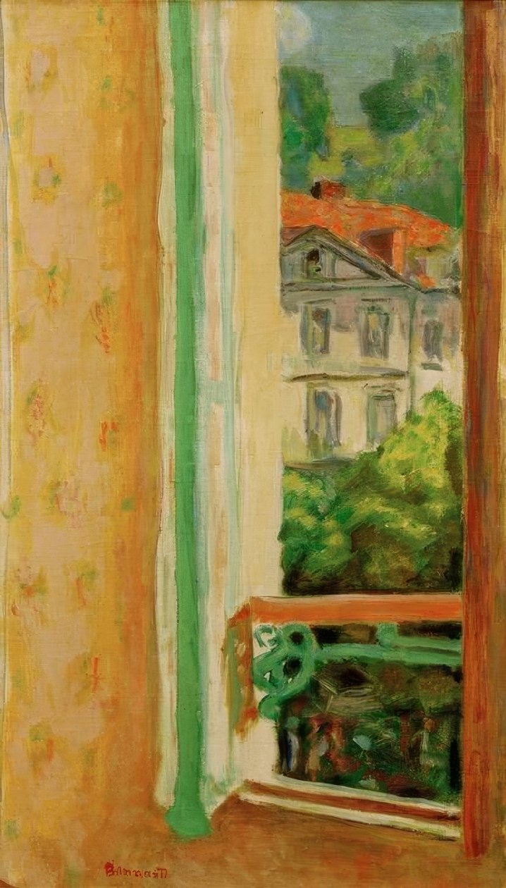 Nyitott ablak Uriage-ban alkotó: Pierre Bonnard