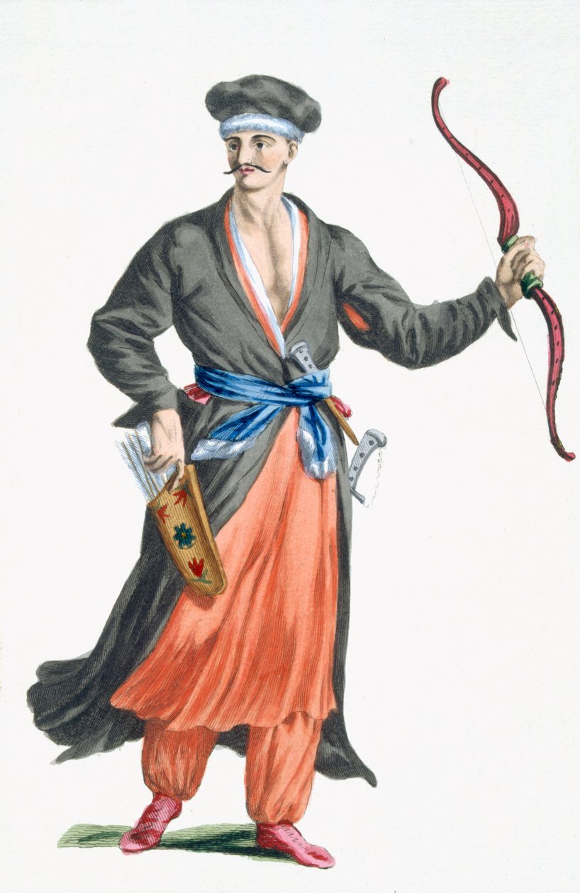Egy cirkeszi nemes, 1780 alkotó: Pierre Duflos