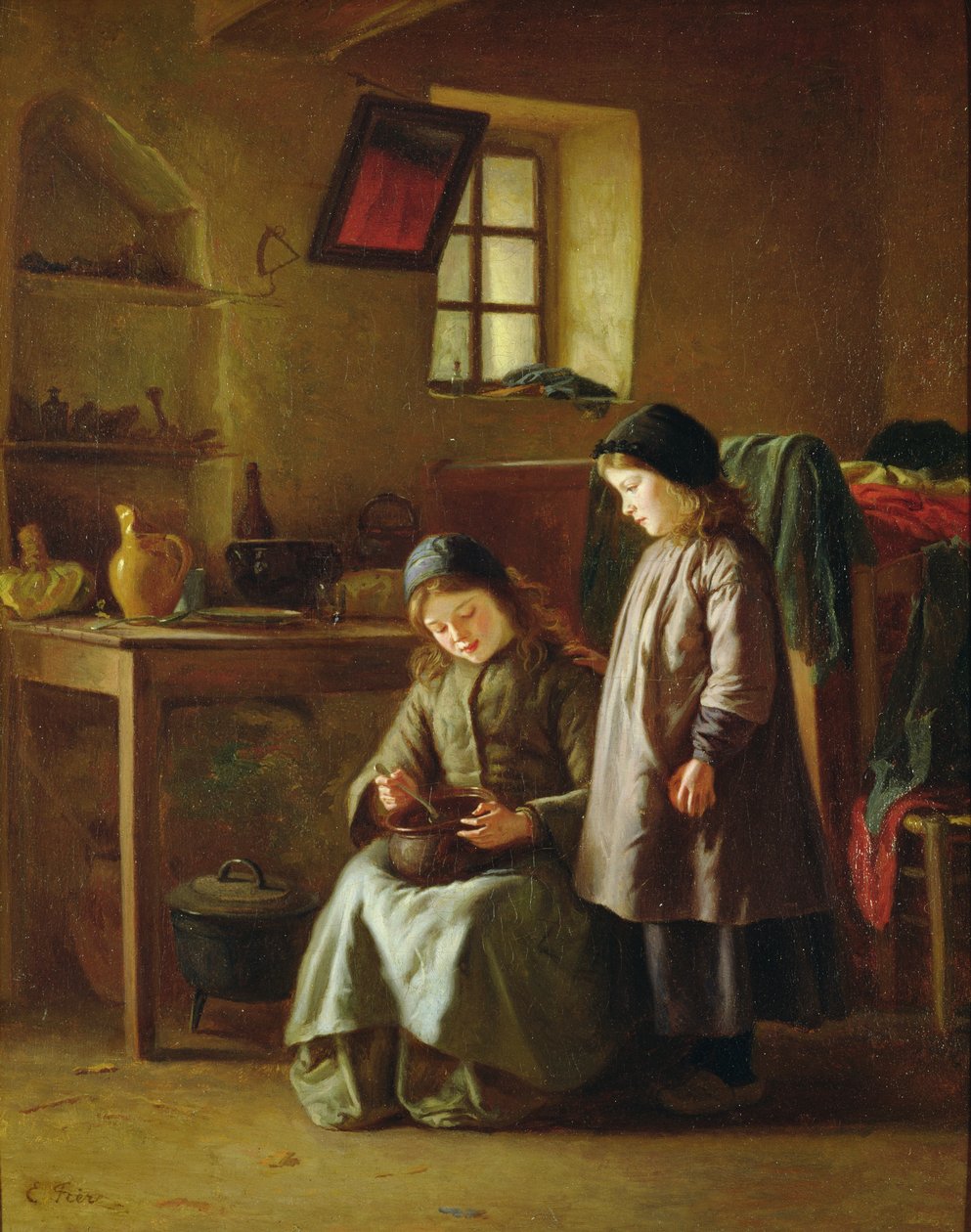 Nővérek alkotó: Pierre Edouard Frere