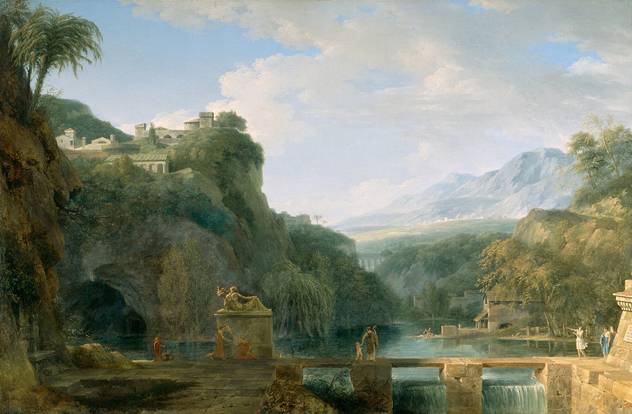 Az ókori Görögország tája, 1786 alkotó: Pierre Henri de Valenciennes