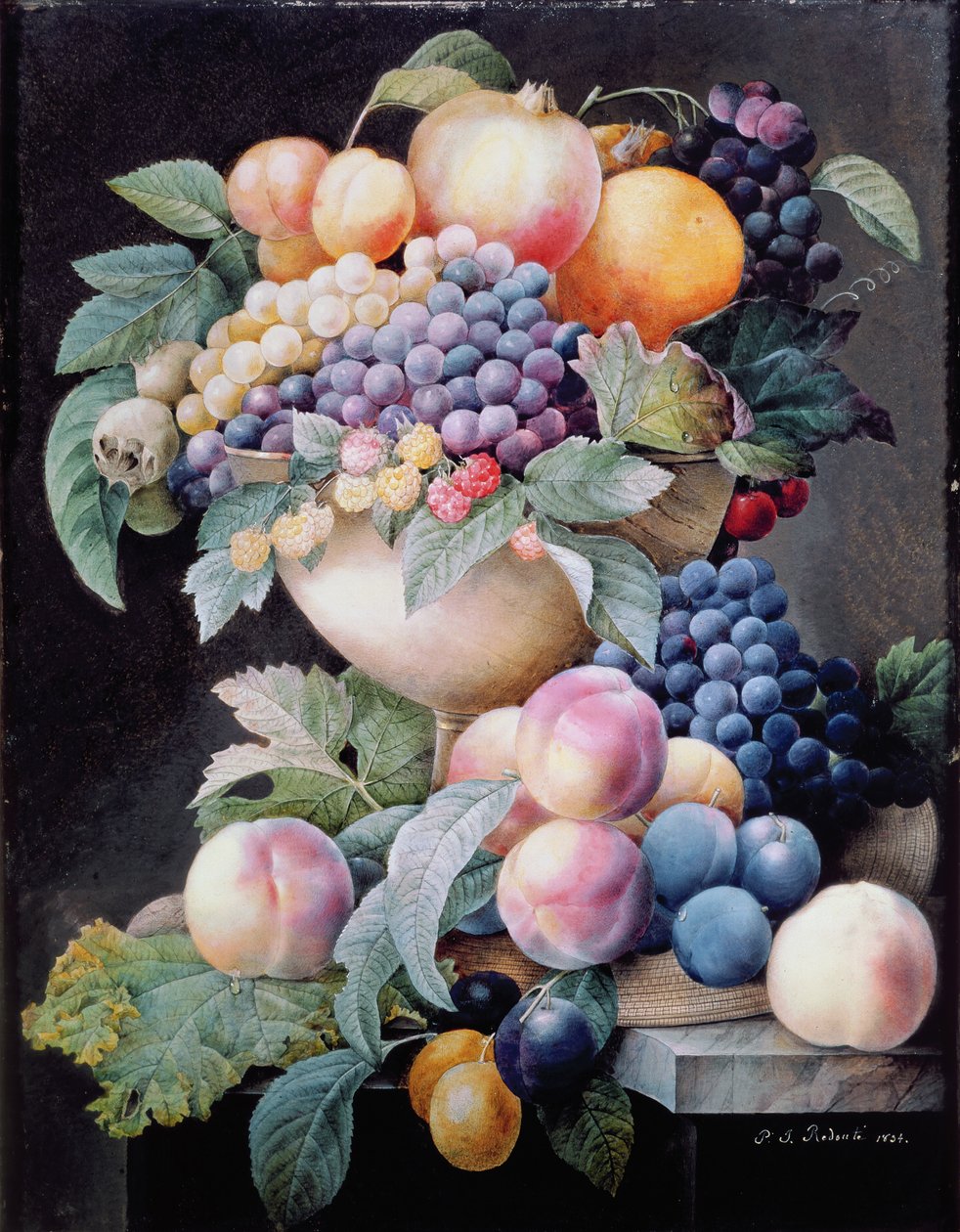 Gyümölcsök alkotó: Pierre Joseph Redouté